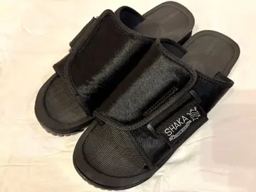 [ 새상품급 ] SHAKA 블랙 송치 스포츠 샌들 26cm