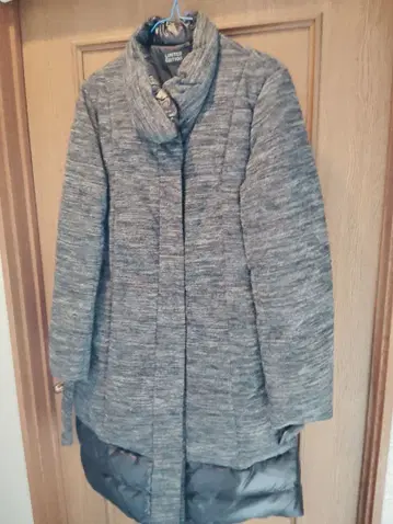 LIMITED EDITION 그레이 다운 롱 코트