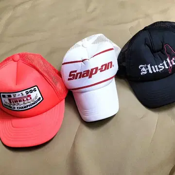 메쉬 캡 3개 Snap-on F1 PIRELLI HUSTLER