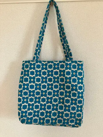 기하학 패턴 토트백