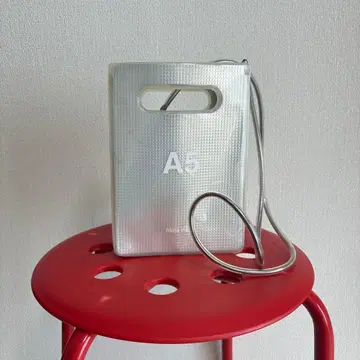 nana-nana A5 실버 숄더백