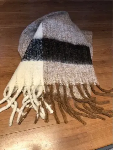 스톨 숄더 머플러 판초