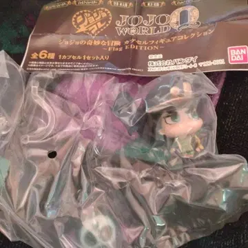 미사용 FLAG 캡슐 피규어 쿠죠 죠타로 죠죠의 기묘한 모험