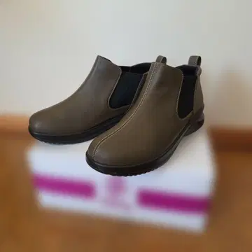 팬지 PS1453 사이드 고어 부츠 부티 23.5cm 오크 새상품