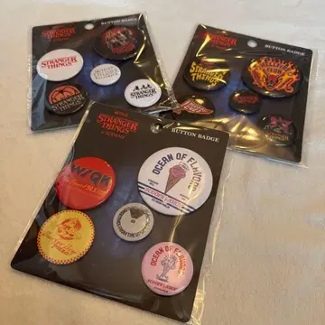 스트레인저 씽스 캔뱃지 세트 쓰리코인즈