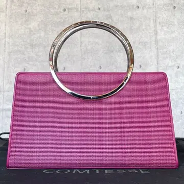 [ 미사용급 ] COMTESSE 코르네리 푸샤 핑크 백 정가 54.8만