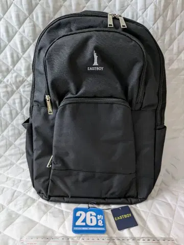EASTBOY 백팩 블랙 26L