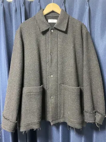 marka 컷오프 워크 자켓 브라운