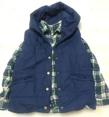 HugHug 인 더 마켓 다운 베스트 충전솜 베스트 유니클로 무인양품