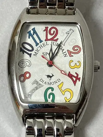 작동품 미셸 조르당 쿼츠 여성용 시계 SL-1000