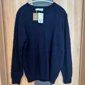 저널 스탠다드 스웨터 상의 캐시미어 100% 네이비 L