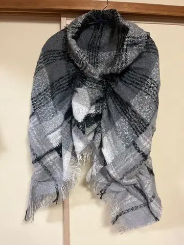 스톨 숄더 머플러 판초