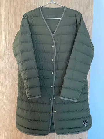 Beans Heart 올리브 다운 자켓