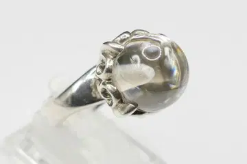 새상품급 13호 e.m 이이엠 크리스탈 흔들 반지