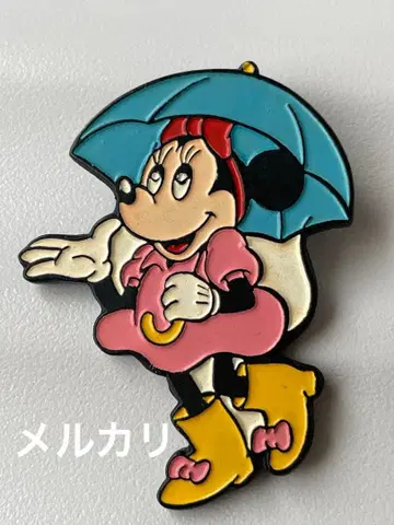 미니 마우스 디즈니 빈티지 브로치 핀 배지 빈티지 잡화