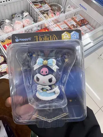 새상품 산리오 해피 복권 홀리데이 컬렉션 쿠로미 피규어 A상