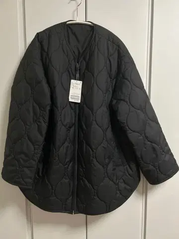 새상품 2way 퀼팅 블루종 블랙 FRAMeWORK 프레임워크