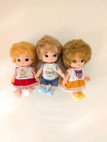 리카짱 세쌍둥이 아기 카코짱, 미쿠짱, 겐군 인형 3체