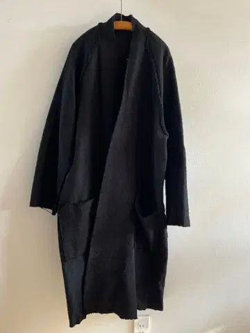 mittan 갈라방 롱 코트 블랙 사이즈 3