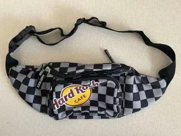 새상품급 Hard Rock Cafe 바디백 웨스트 파우치