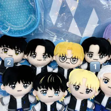 INI GIGO 한정판 마스코트 봉제 인형 기무라 마사야 후지마키 쿄스케