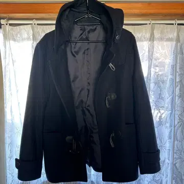 TK 네이비 더플 코트