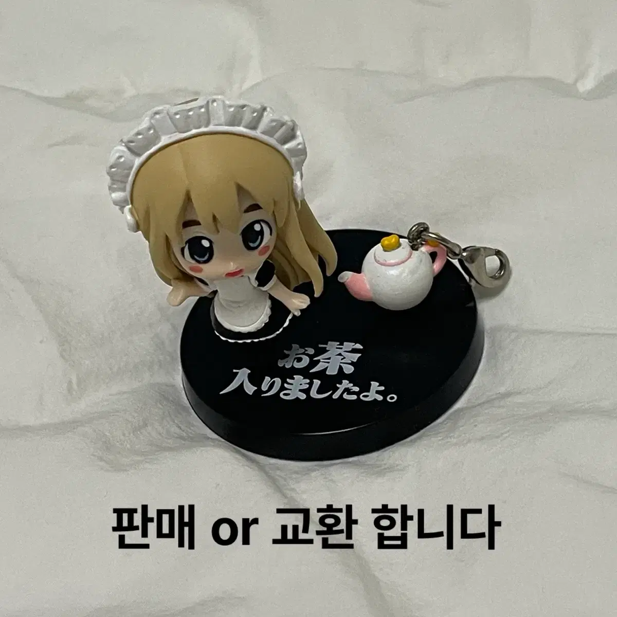 케이온 츠무기 메이드 주전자 차 피규어 굿즈 판매 or 교환