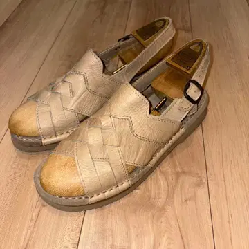 80s 데드스탁 Josef Seibel 뜨개질 샌들 27cm