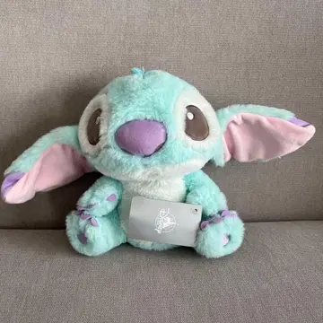 레어 새상품 택 포함 디즈니 스토어 한정판 샤베트 컬러 스티치