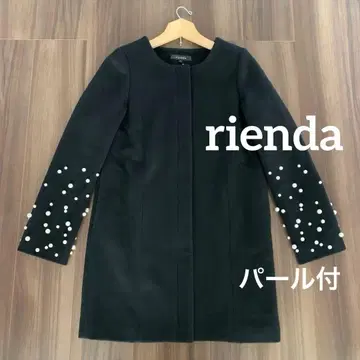 rienda 리엔다 블랙 펄 코트