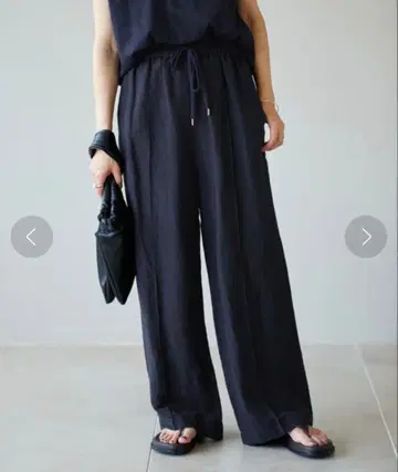 IENA 이에나 레이온 린넨 이지 팬츠