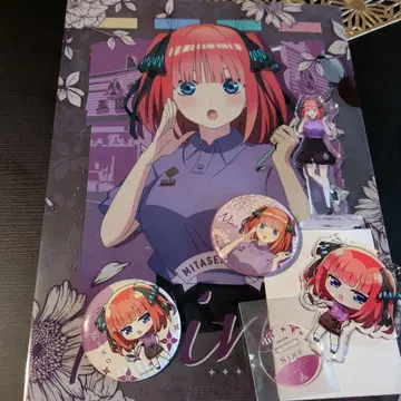 5등분의 신부 x 미타 제면소 콜라보 나카노 니노 굿즈 세트