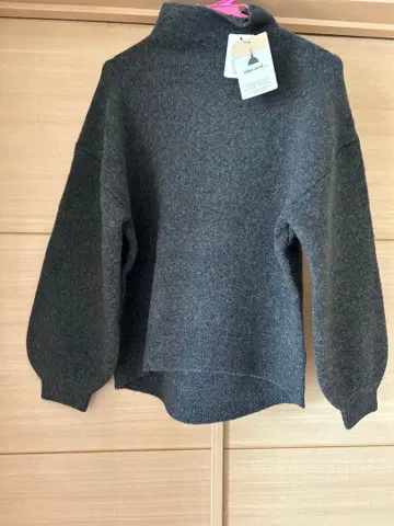 niko and - 니코앤드 하이넥 니트 풀오버 그레이