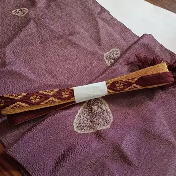 미사용 새상품급 오비 장식 천, 새상품급 허리띠 세트