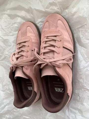 ZARA 스니커즈 핑크 37