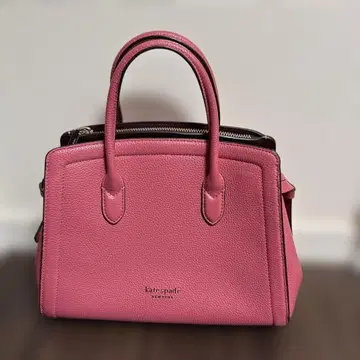 케이트 스페이드 핑크 핸드백