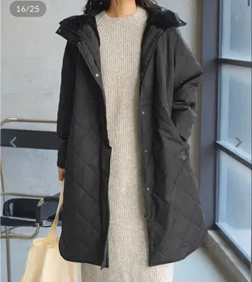 고베 레터스 허리 스트링 롱 아우터