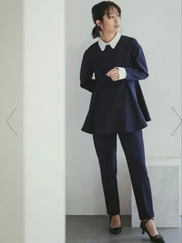 셀포드 카라 달린 분또 셋업 38 네이비