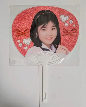 Juice=Juice 모바가챠 슈퍼 레어 카와시마 미카 부채