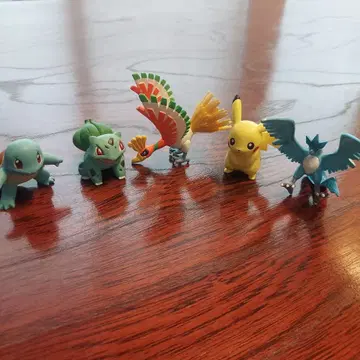 포켓몬 피규어 세트 5개