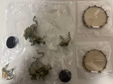 카이요도 불상 입체 도록 회 번개 신 브론즈풍 2체