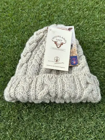 새상품 HIGHLAND 2000 남녀 공용 영국제 니트 모자