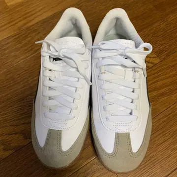 PUMA 스니커즈 화이트/그레이