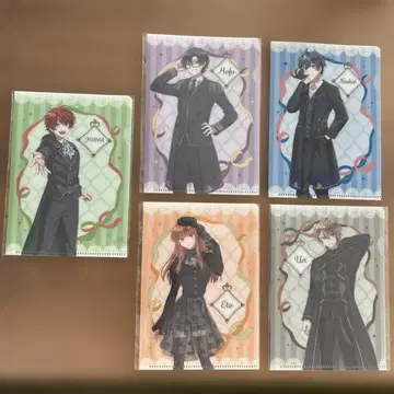 컬러풀 피치 비주얼 파일 캔디 5개 세트