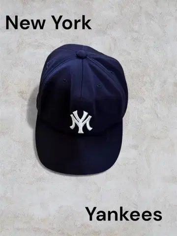 90s New York Yankees 캡 Descente 네이비