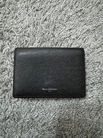 PELLE MORBIDA 블랙 3단 폴더형 지갑