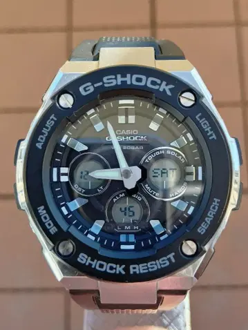 새상품급 CASIO 카시오 G-SHOCK G-STEEL gst 솔라