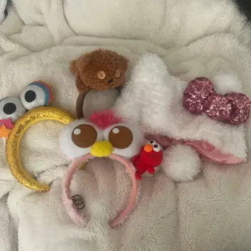 캐릭터 머리띠 세트