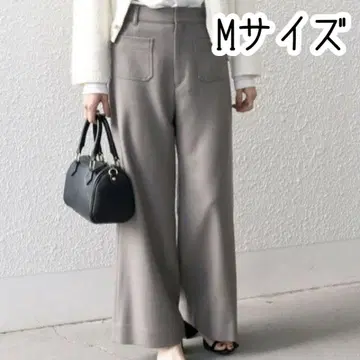 SHIPSany 울 삭소니 포켓 롱 팬츠 그레이