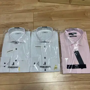 Y셔츠 M 사이즈 긴팔 셔츠 3개 세트